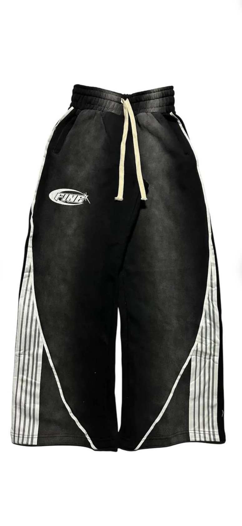 Fine Britches Sweatpants Black Grey
