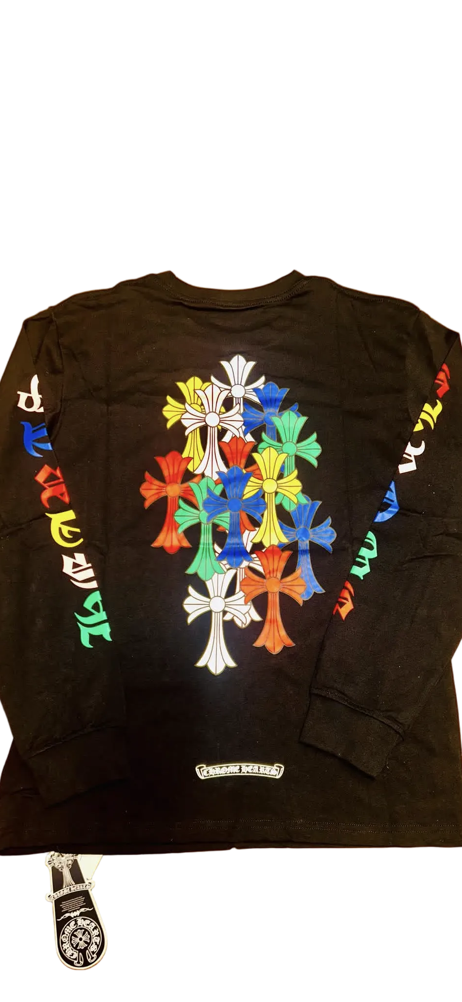 Chrome heart Long sleeve crew neck